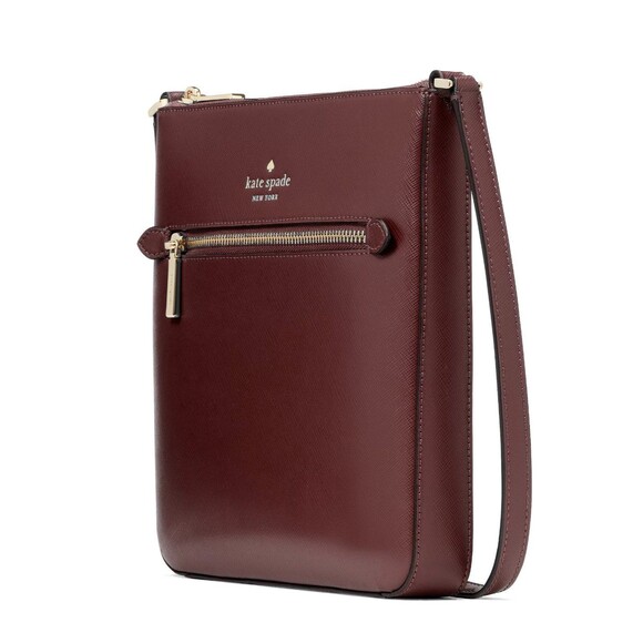 New Kate Spade Sadie North South Crossbody Grenache - Picture 2 of 5